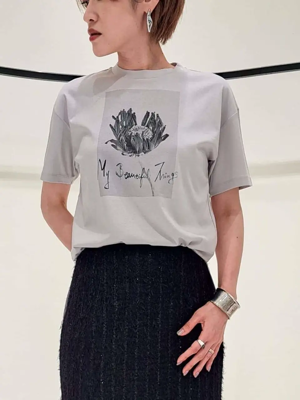 GRACE CONTINENTAL 今野　志保 コーディネート画像