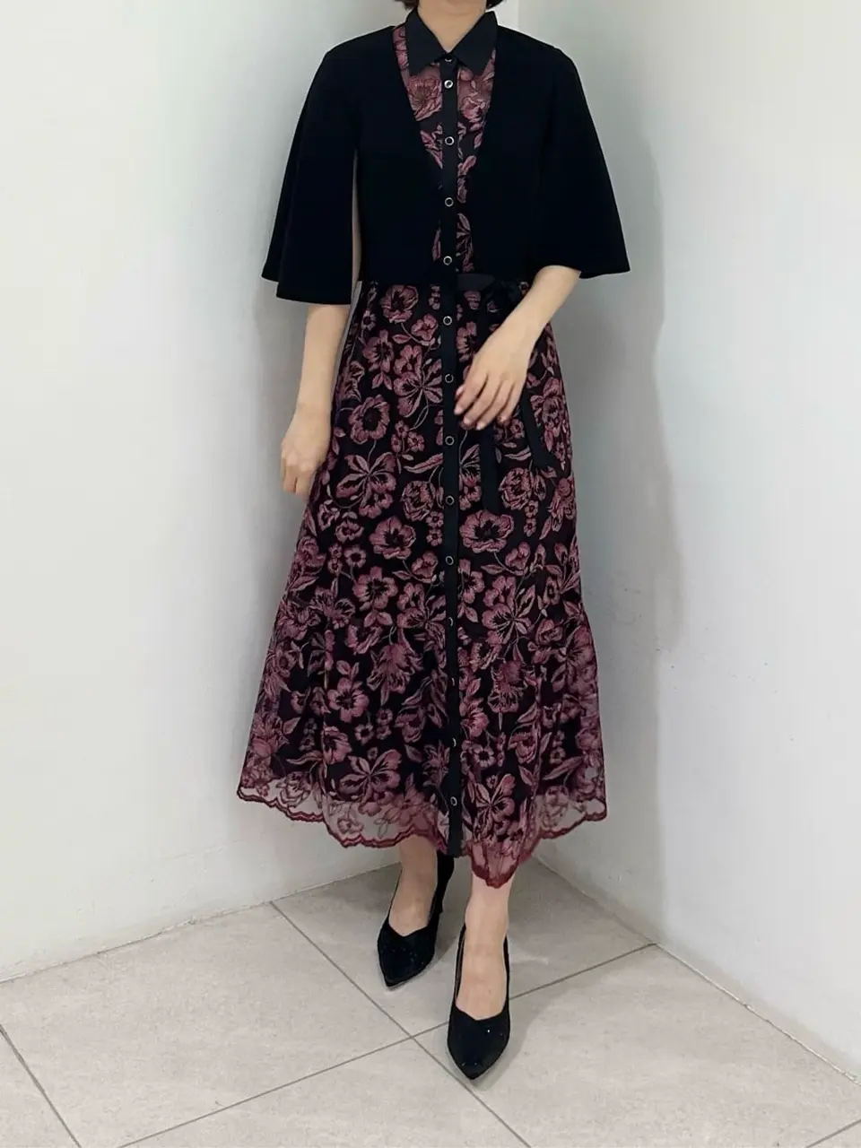 GRACE CONTINENTAL MORITA AI コーディネート画像