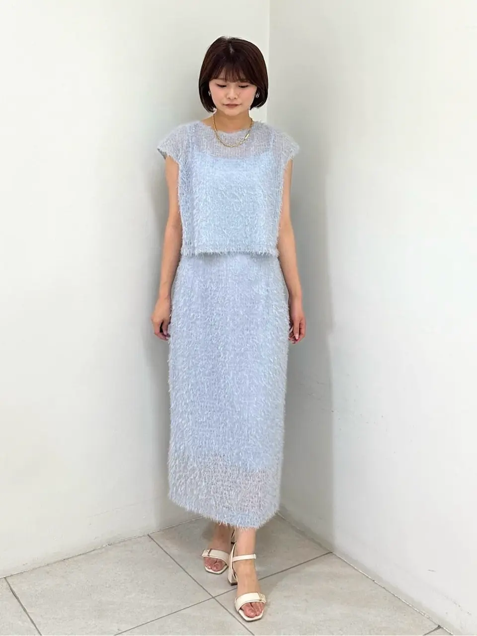 GRACE CONTINENTAL MORITA AI コーディネート画像