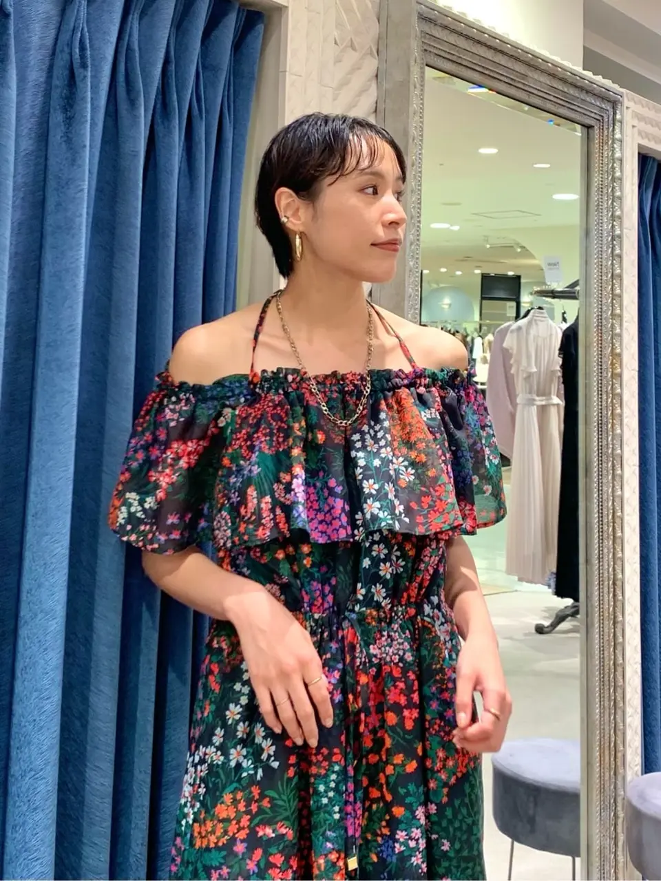 GRACE CONTINENTAL haruka iwasaki コーディネート画像