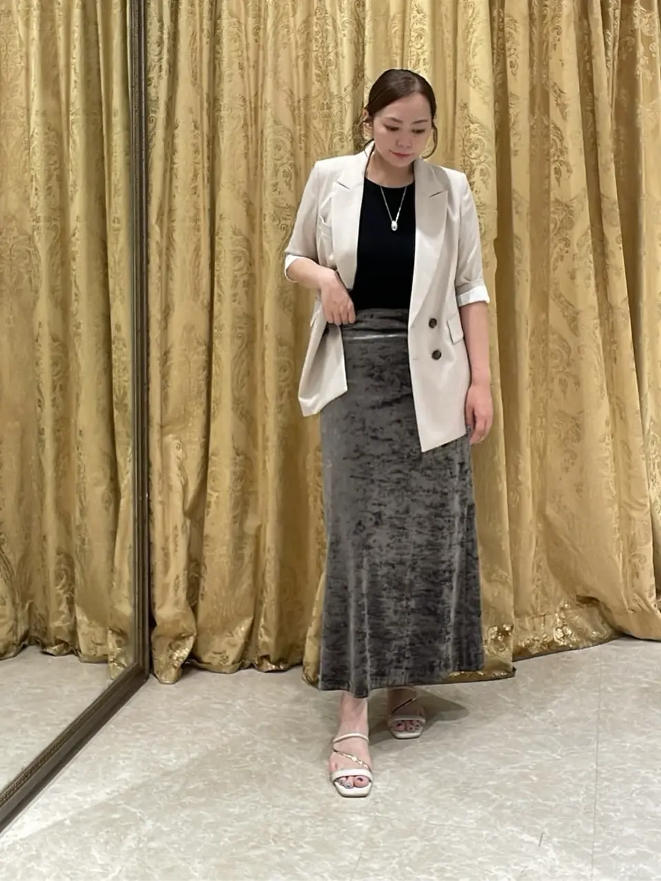 GRACE CONTINENTAL / グレースコンチネンタル 畦zipニットトップ 畦zipニットトップ / GRACE CONTINENTAL | GRACE CONTINENTAL