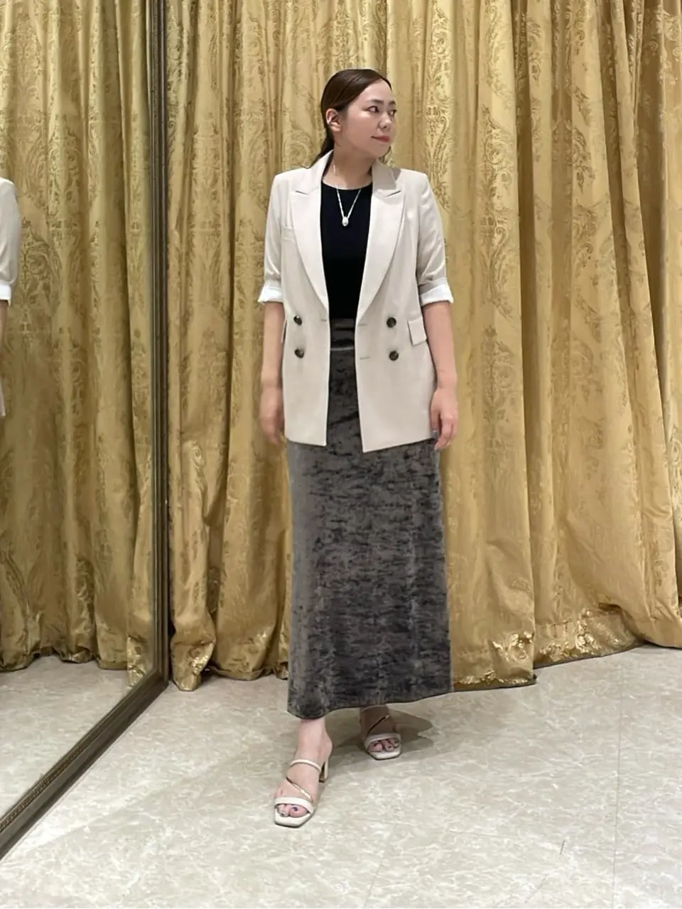 GRACE CONTINENTAL 泉　敦子 コーディネート画像