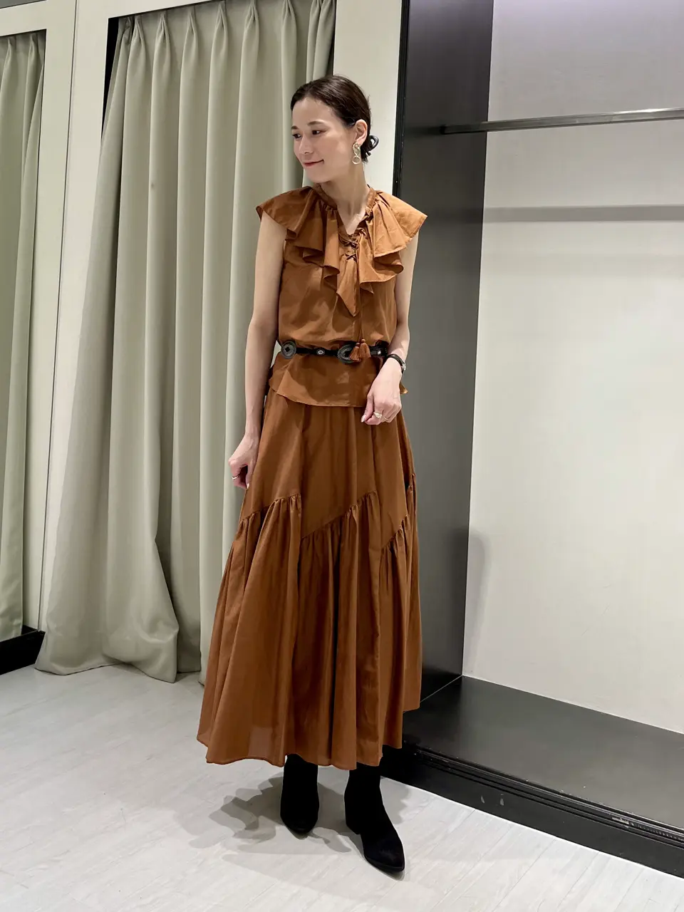 GRACE CONTINENTAL 亀田 未希 コーディネート画像