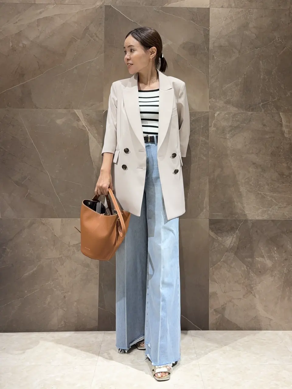 GRACE CONTINENTAL 穐山　香織 コーディネート画像