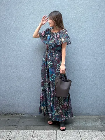 GRACE CONTINENTAL yukimi yonee コーディネート画像