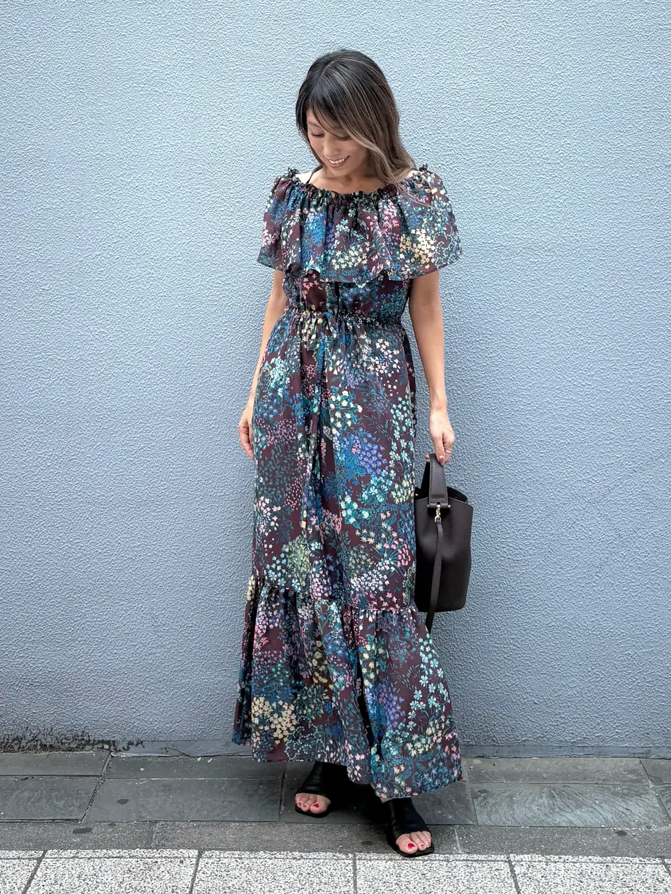 GRACE CONTINENTAL yukimi yonee コーディネート画像