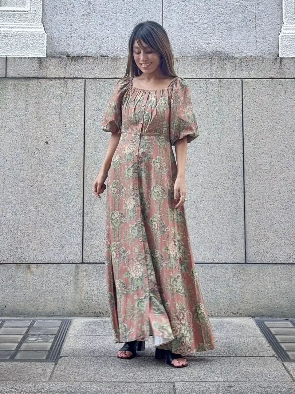 GRACE CONTINENTAL yukimi yonee コーディネート画像