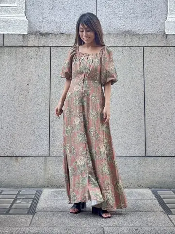 GRACE CONTINENTAL yukimi yonee コーディネート画像