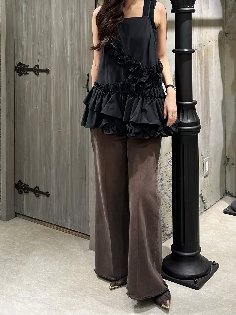 GRACE CONTINENTAL 志田　悠 コーディネート画像