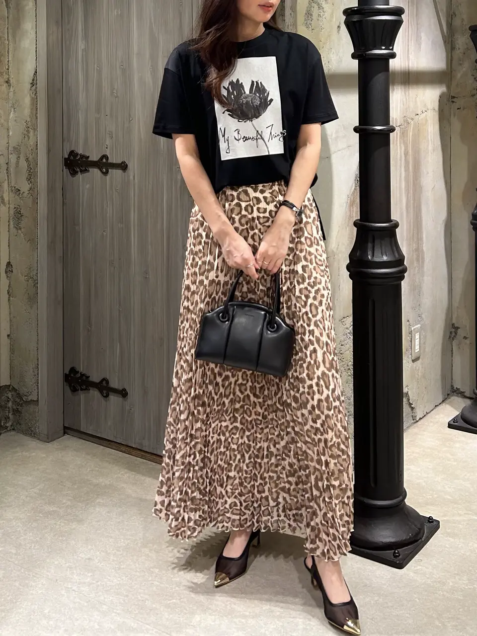 GRACE CONTINENTAL 志田　悠 コーディネート画像