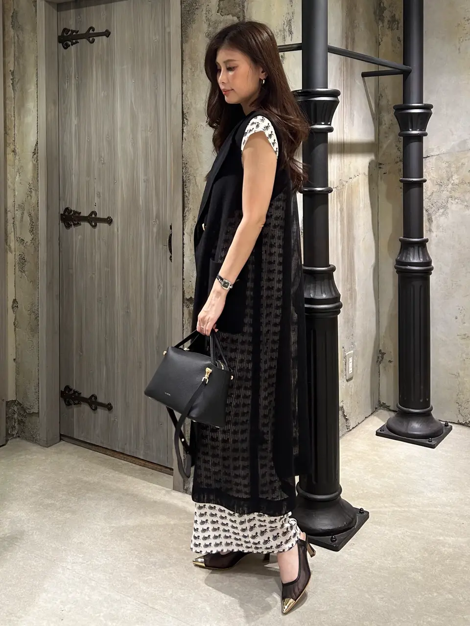 GRACE CONTINENTAL 志田　悠 コーディネート画像