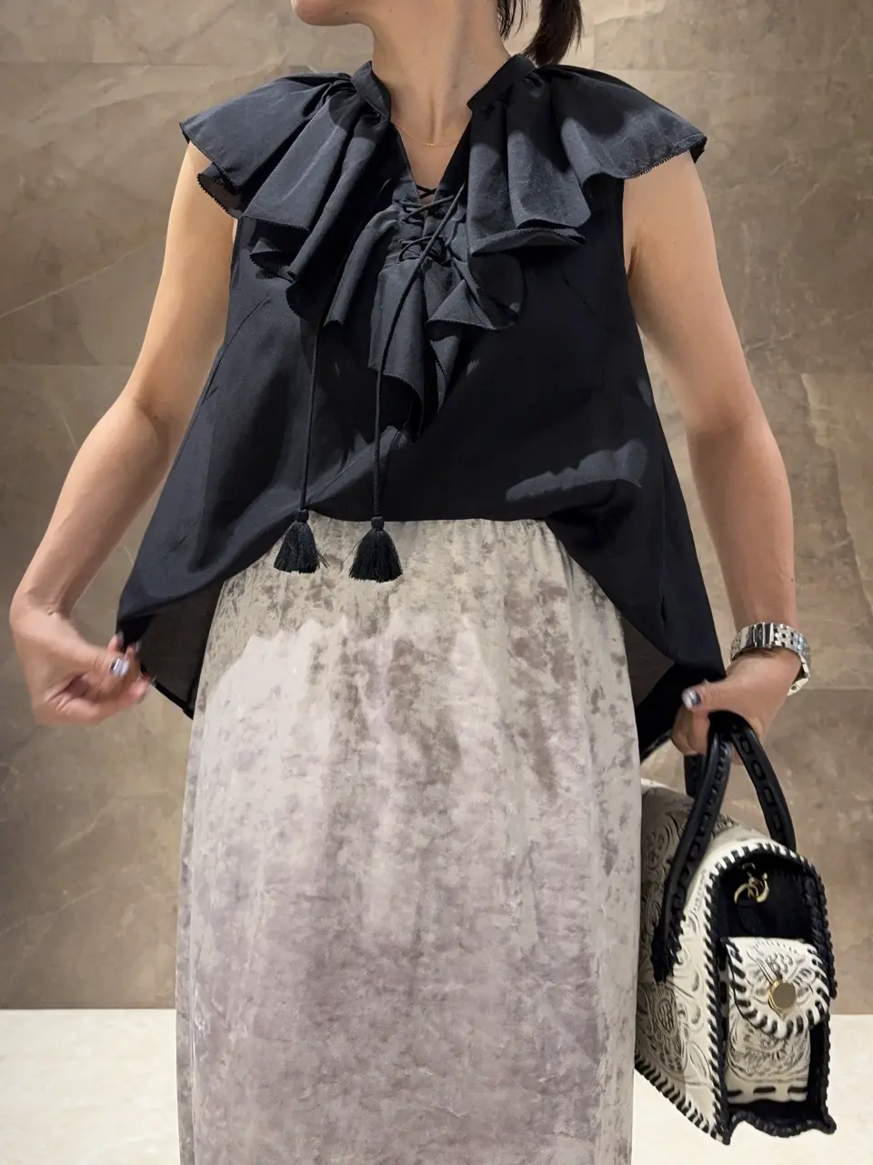 GRACE CONTINENTAL 穐山　香織 コーディネート画像