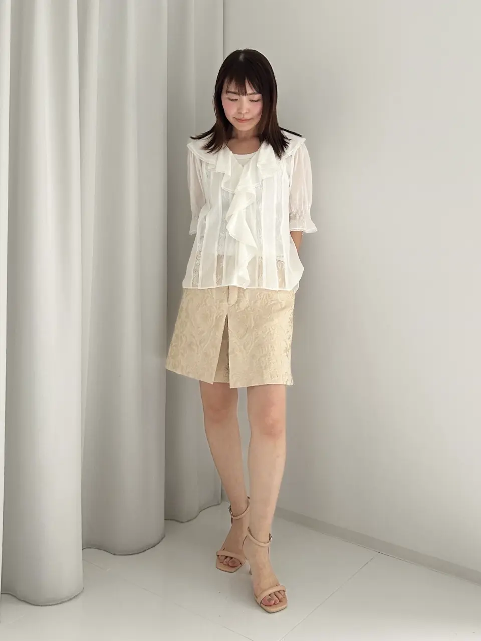 GRACE CONTINENTAL 古川温子 コーディネート画像