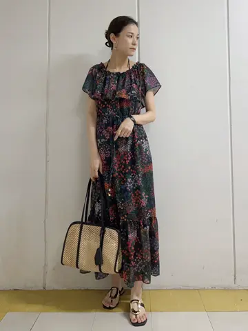 GRACE CONTINENTAL 亀田 未希 コーディネート画像