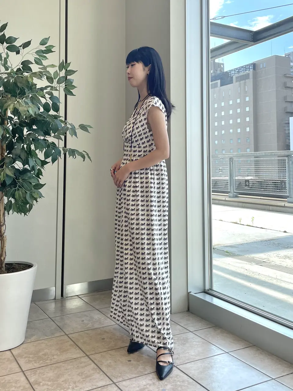 GRACE CONTINENTAL 端場　わかな コーディネート画像