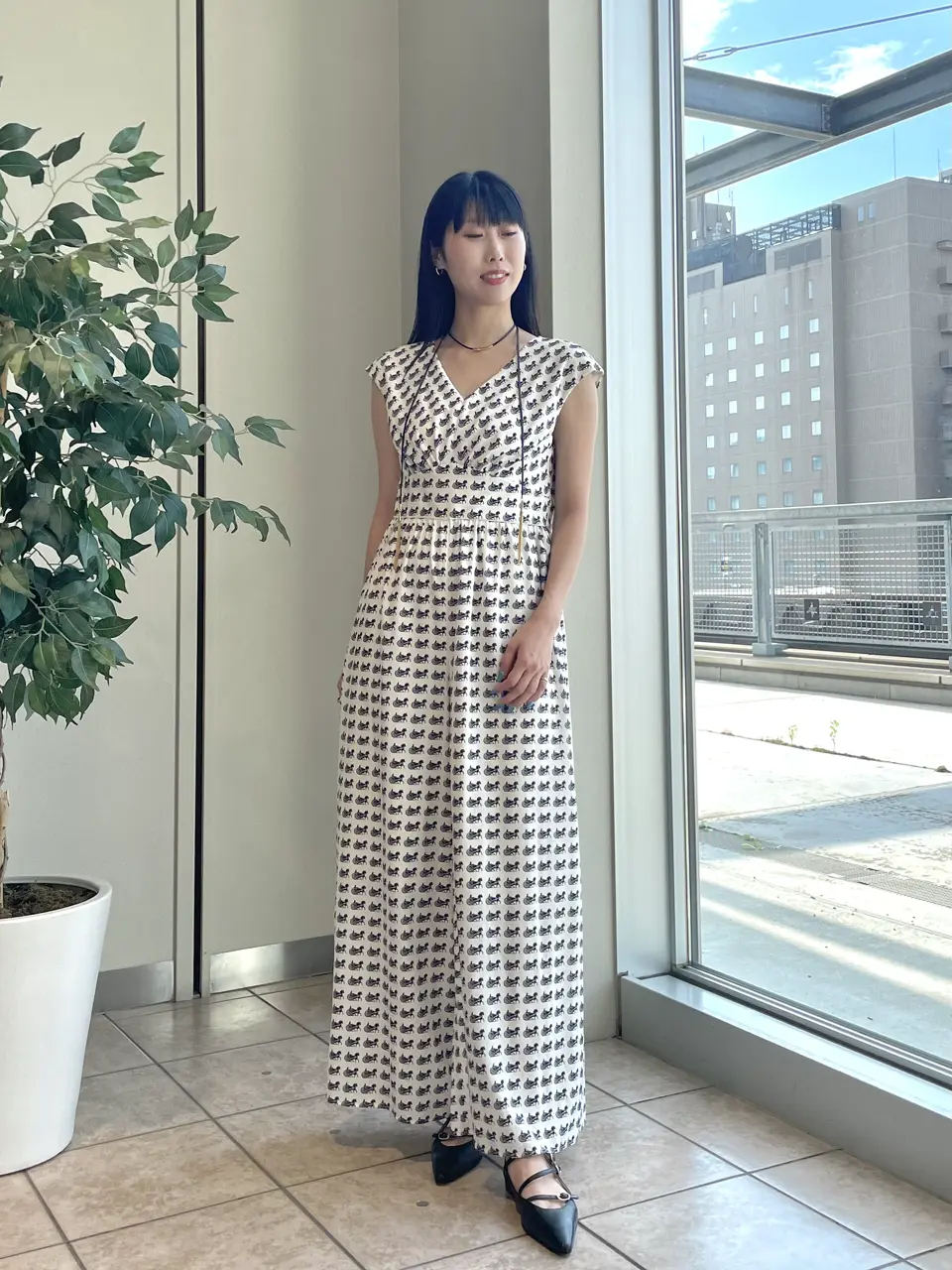 GRACE CONTINENTAL 端場　わかな コーディネート画像