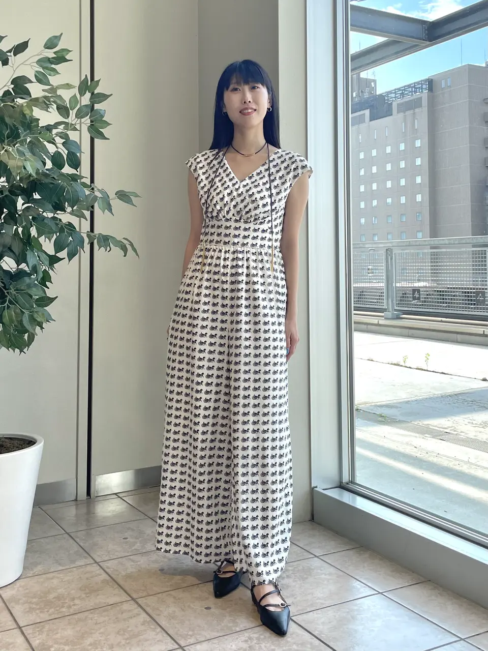 GRACE CONTINENTAL 端場　わかな コーディネート画像