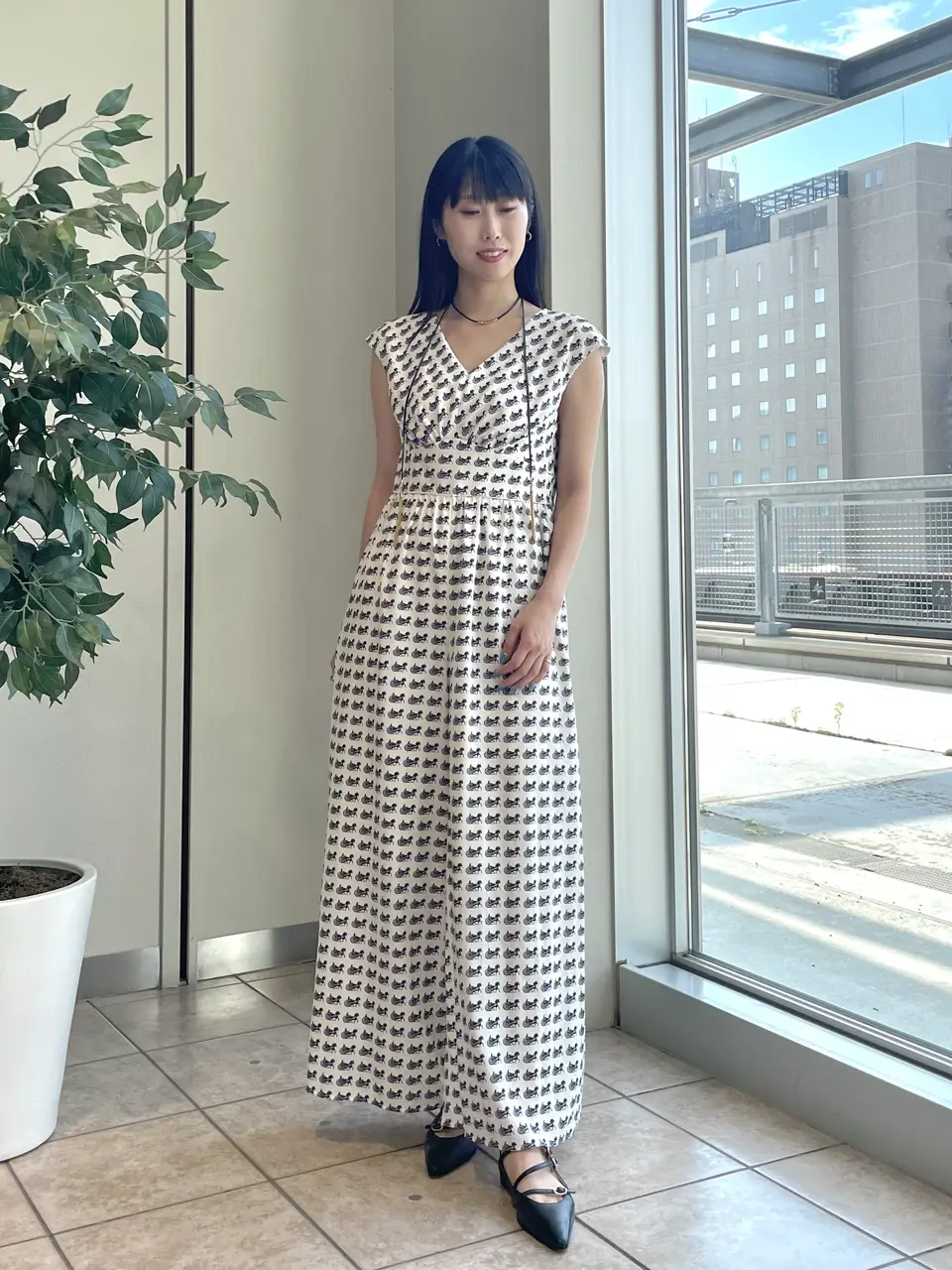 GRACE CONTINENTAL 端場　わかな コーディネート画像