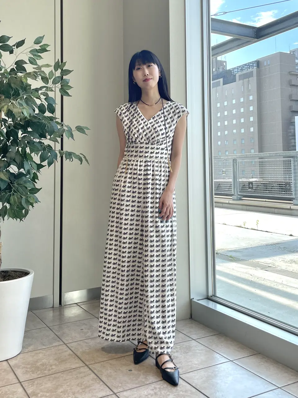 GRACE CONTINENTAL 端場　わかな コーディネート画像