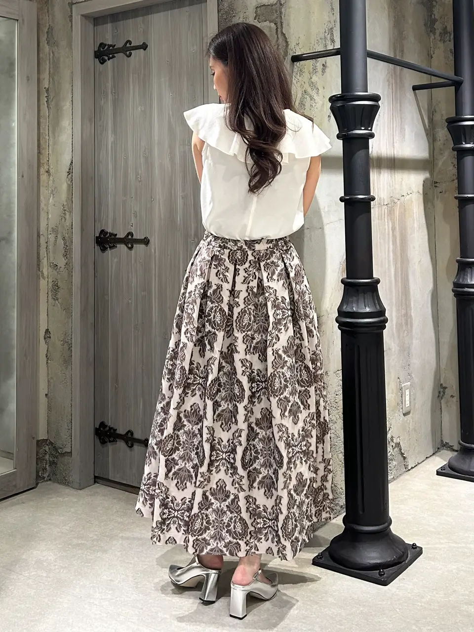 GRACE CONTINENTAL 志田　悠 コーディネート画像