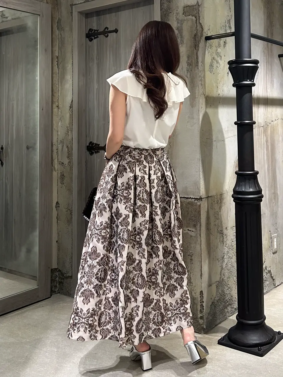 GRACE CONTINENTAL 志田　悠 コーディネート画像