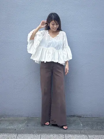 GRACE CONTINENTAL yukimi yonee コーディネート画像