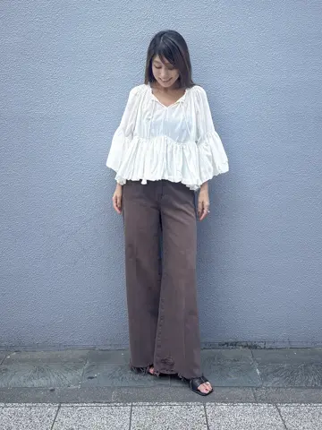 GRACE CONTINENTAL yukimi yonee コーディネート画像