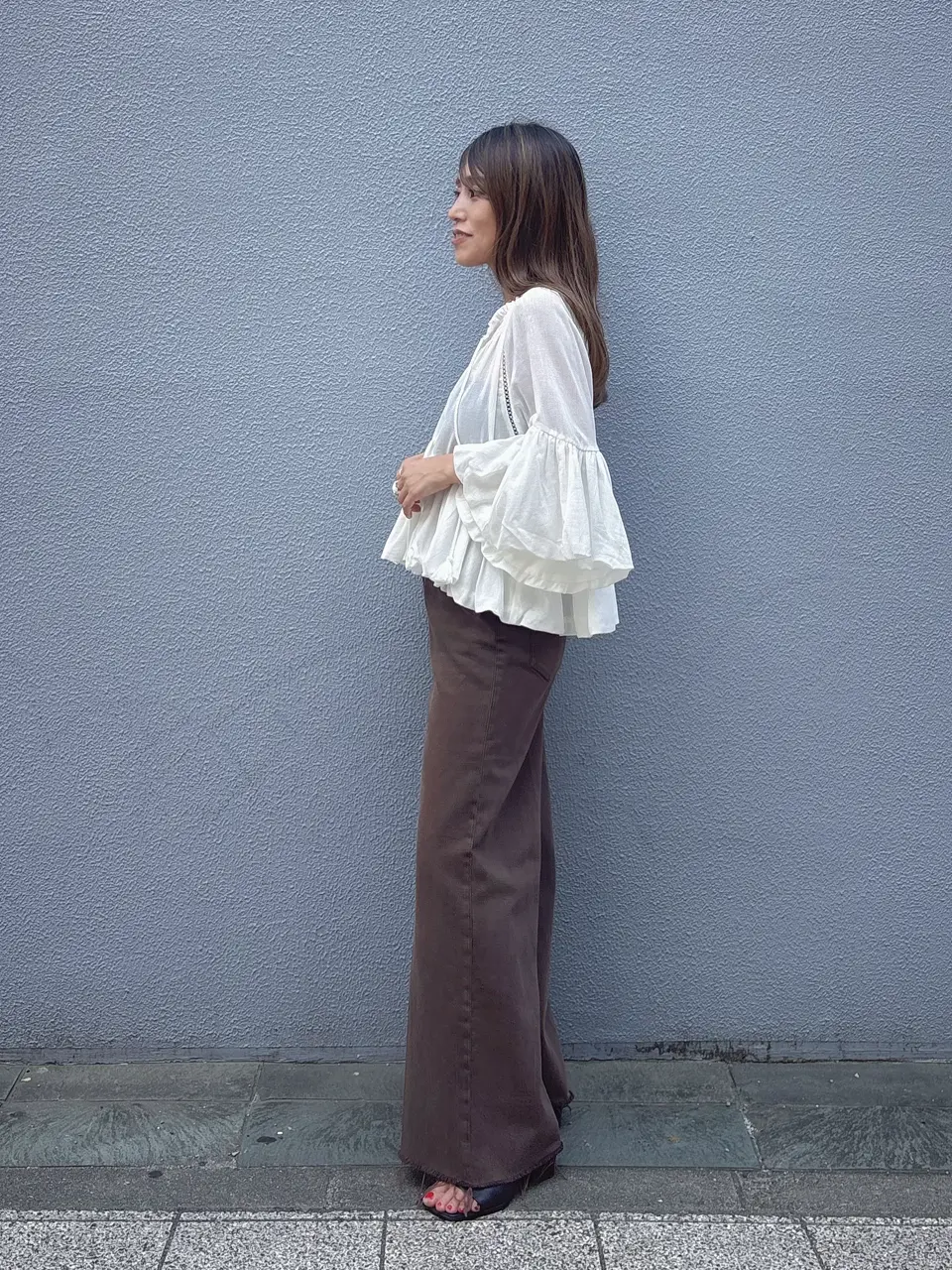 GRACE CONTINENTAL yukimi yonee コーディネート画像