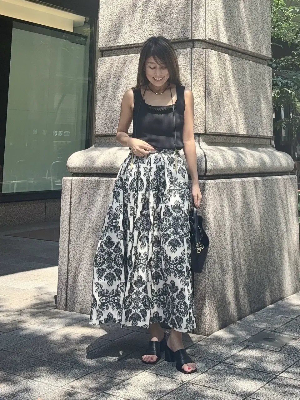 GRACE CONTINENTAL yukimi yonee コーディネート画像