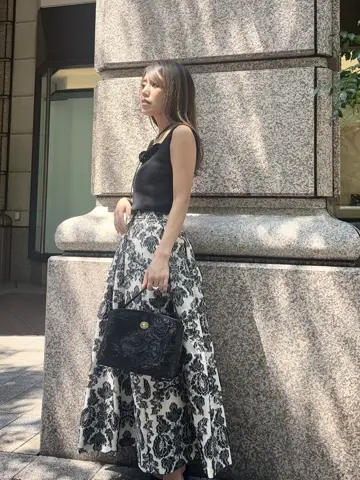 GRACE CONTINENTAL yukimi yonee コーディネート画像