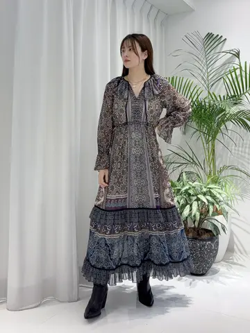 GRACE CONTINENTAL Hikaru Okada コーディネート画像