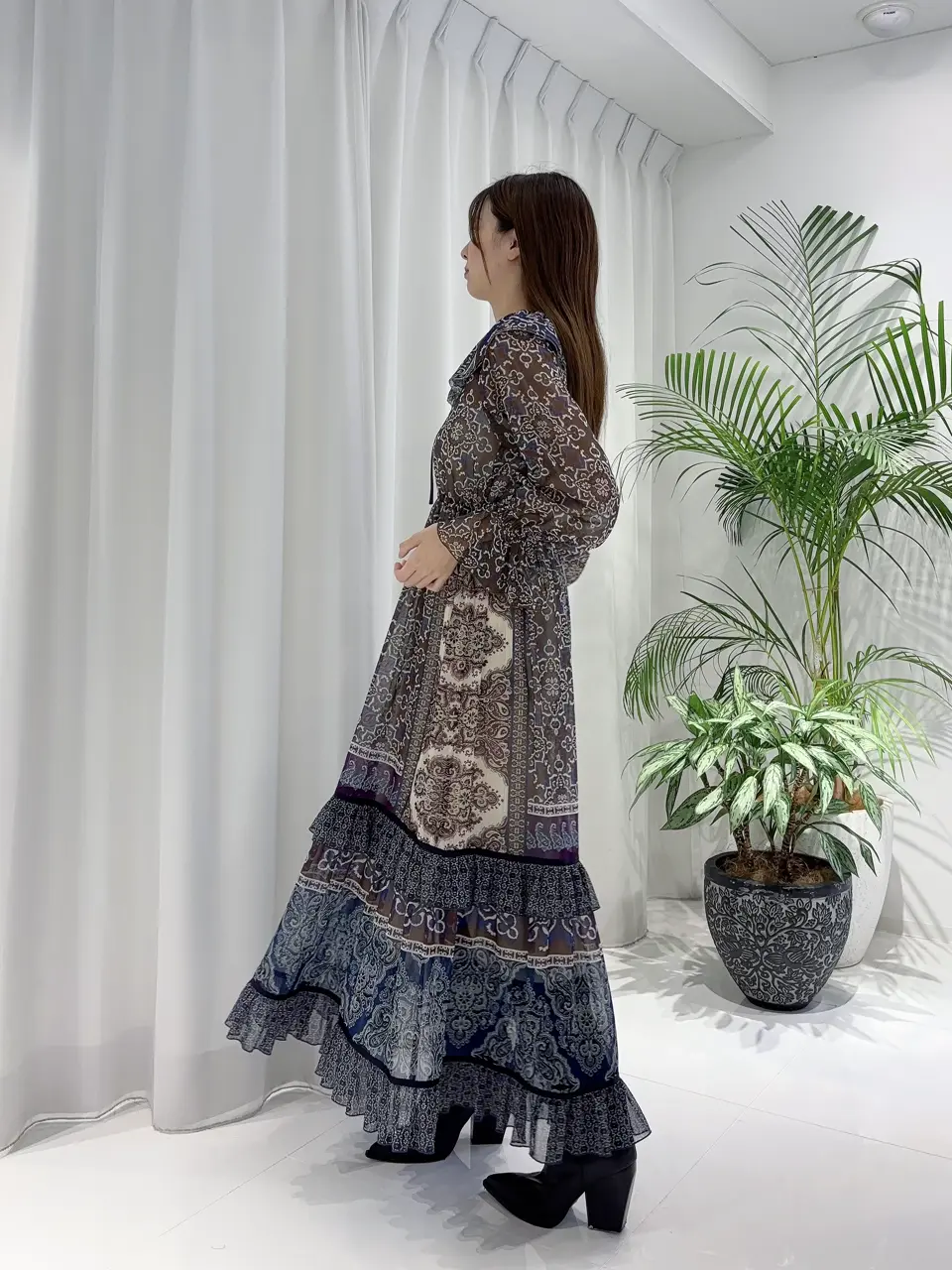 GRACE CONTINENTAL Hikaru Okada コーディネート画像