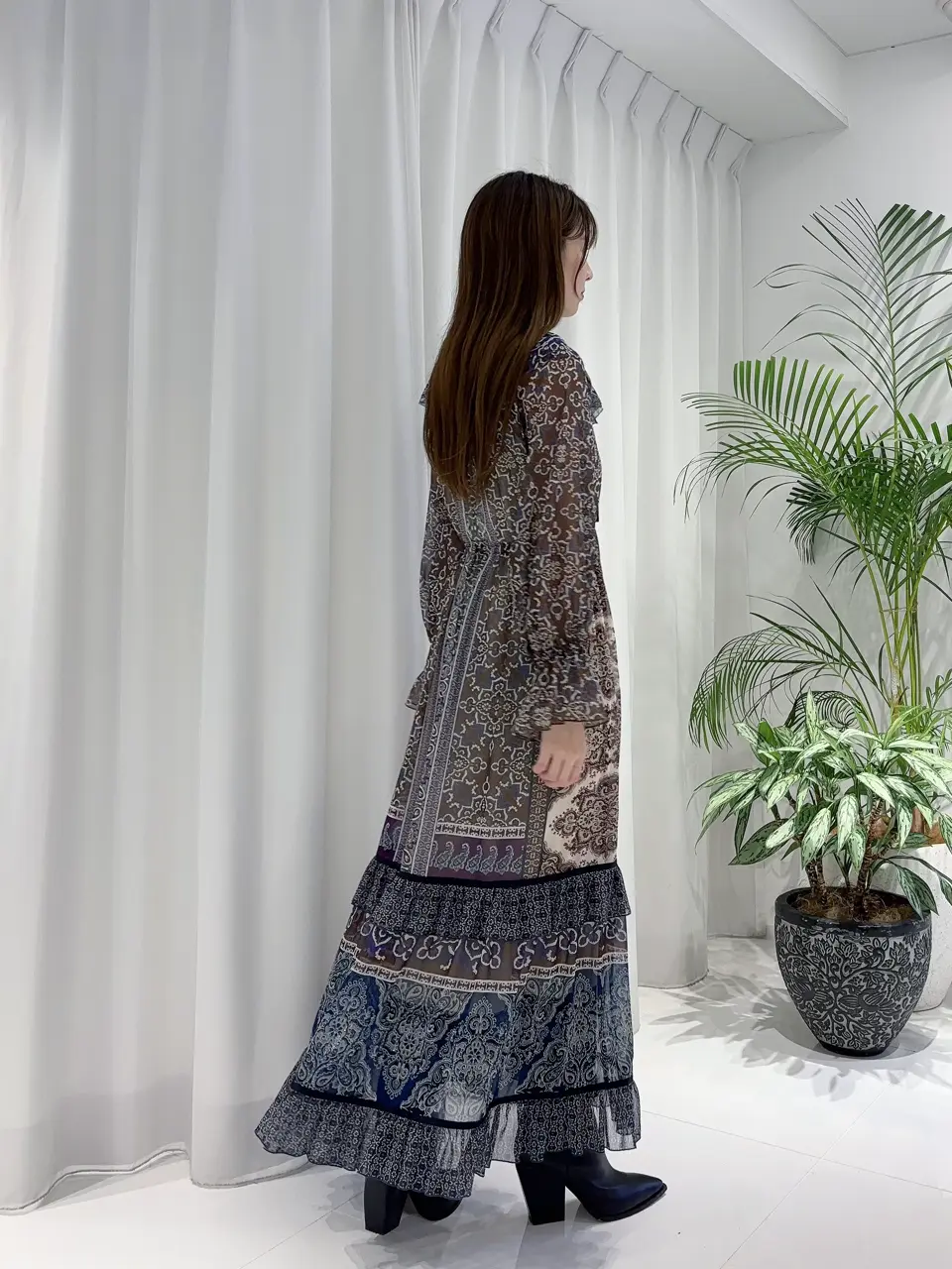 GRACE CONTINENTAL Hikaru Okada コーディネート画像