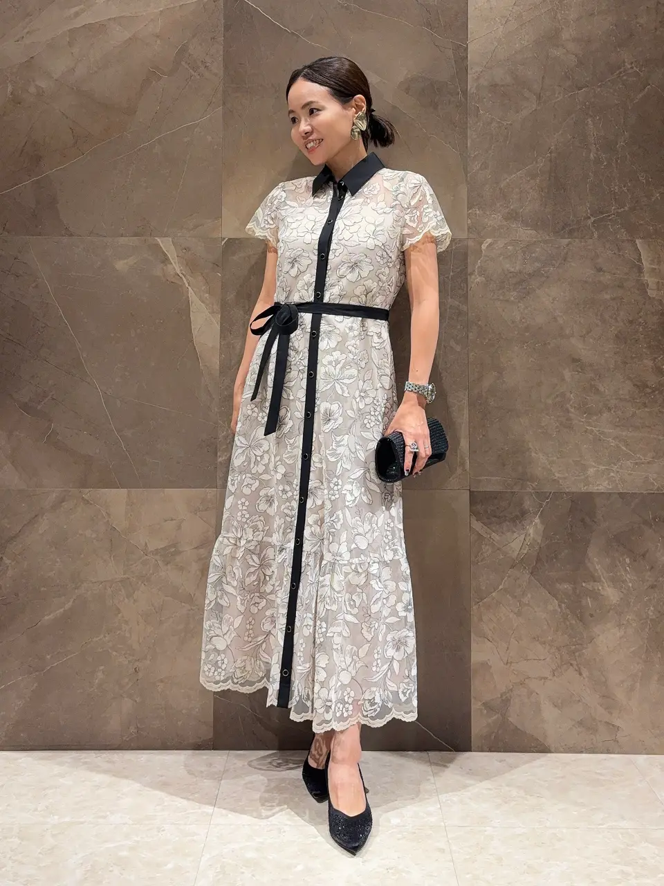 GRACE CONTINENTAL 穐山　香織 コーディネート画像