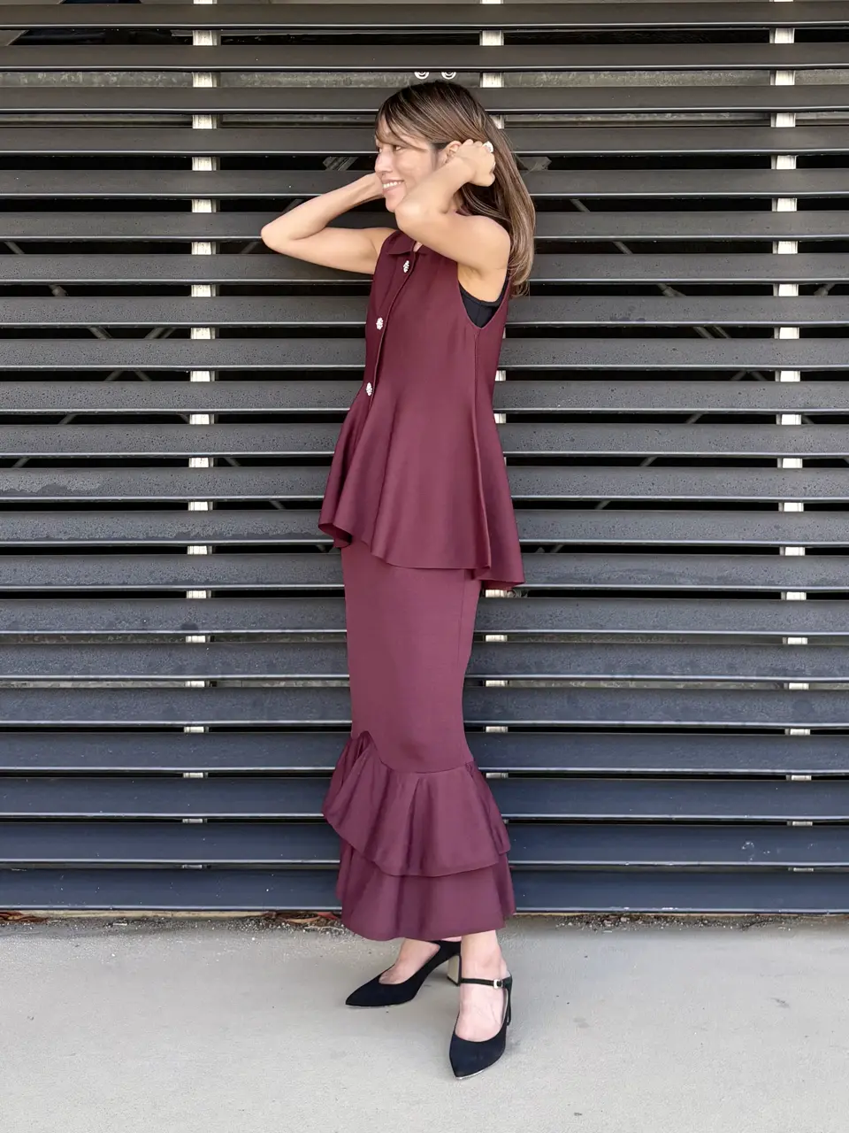 GRACE CONTINENTAL yukimi yonee コーディネート画像