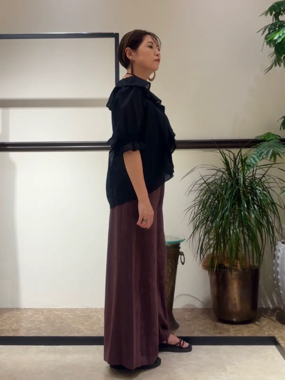 GRACE CONTINENTAL N.YURI コーディネート画像