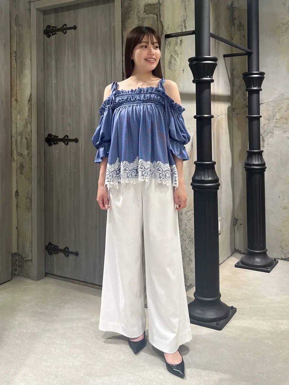 GRACE CONTINENTAL 赤坂 梨来 コーディネート画像