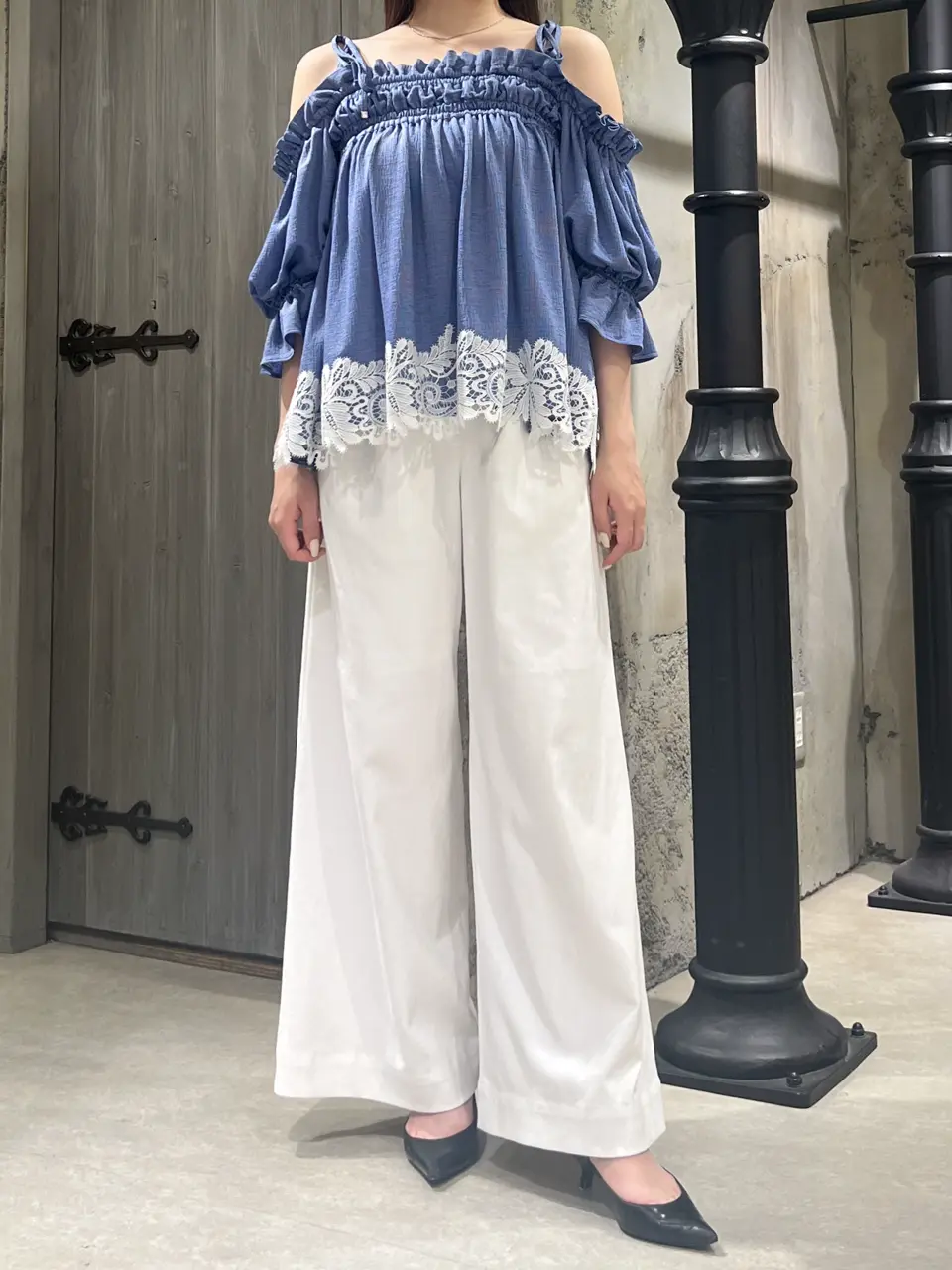 GRACE CONTINENTAL 赤坂 梨来 コーディネート画像