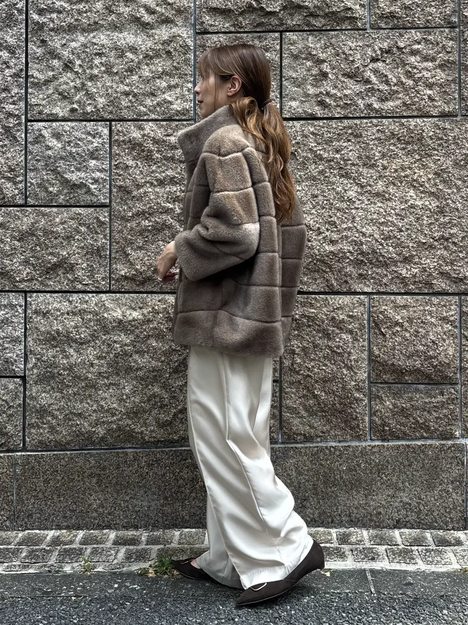 GRACE CONTINENTAL Hikaru Okada コーディネート画像