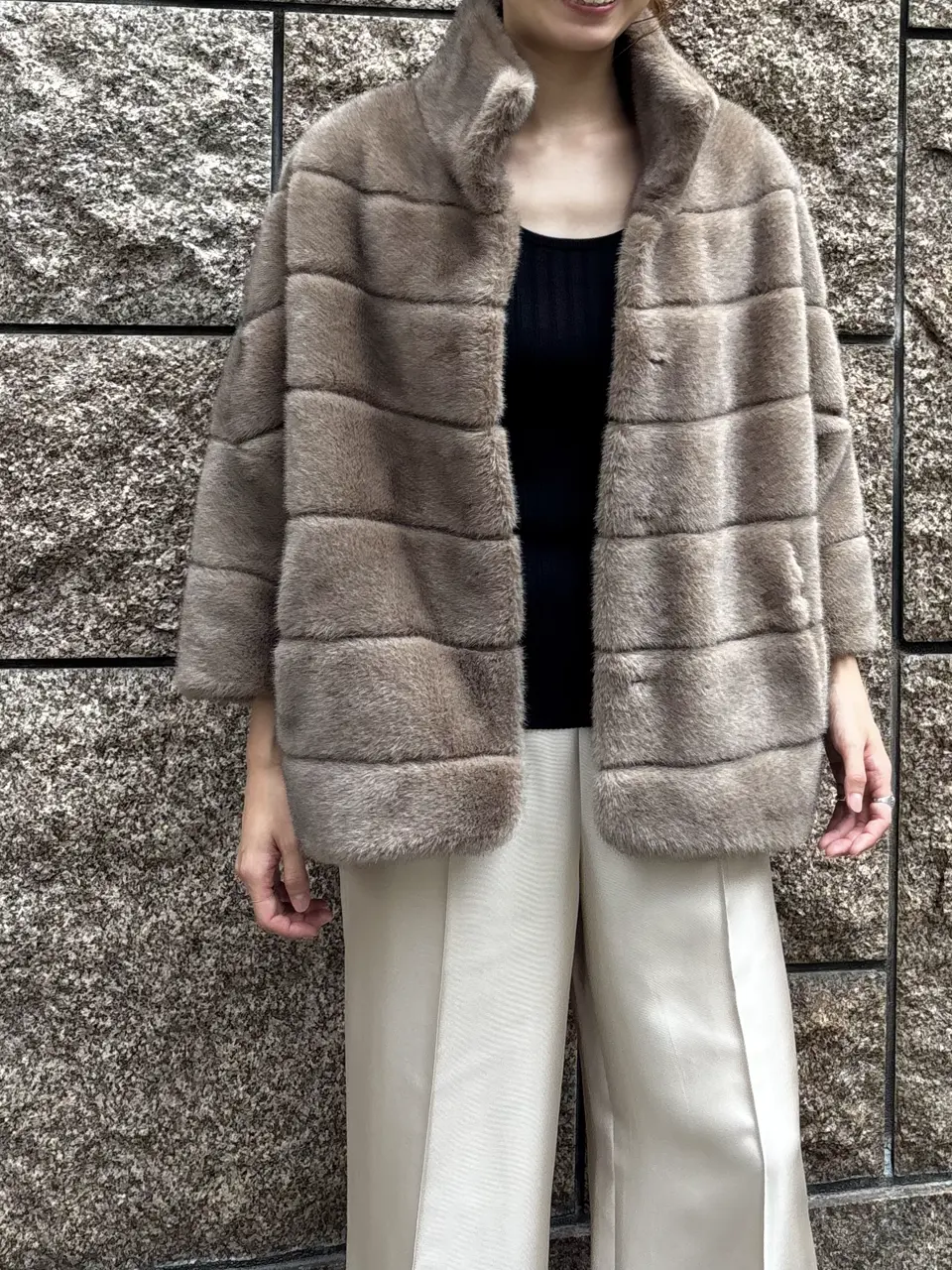 GRACE CONTINENTAL Hikaru Okada コーディネート画像