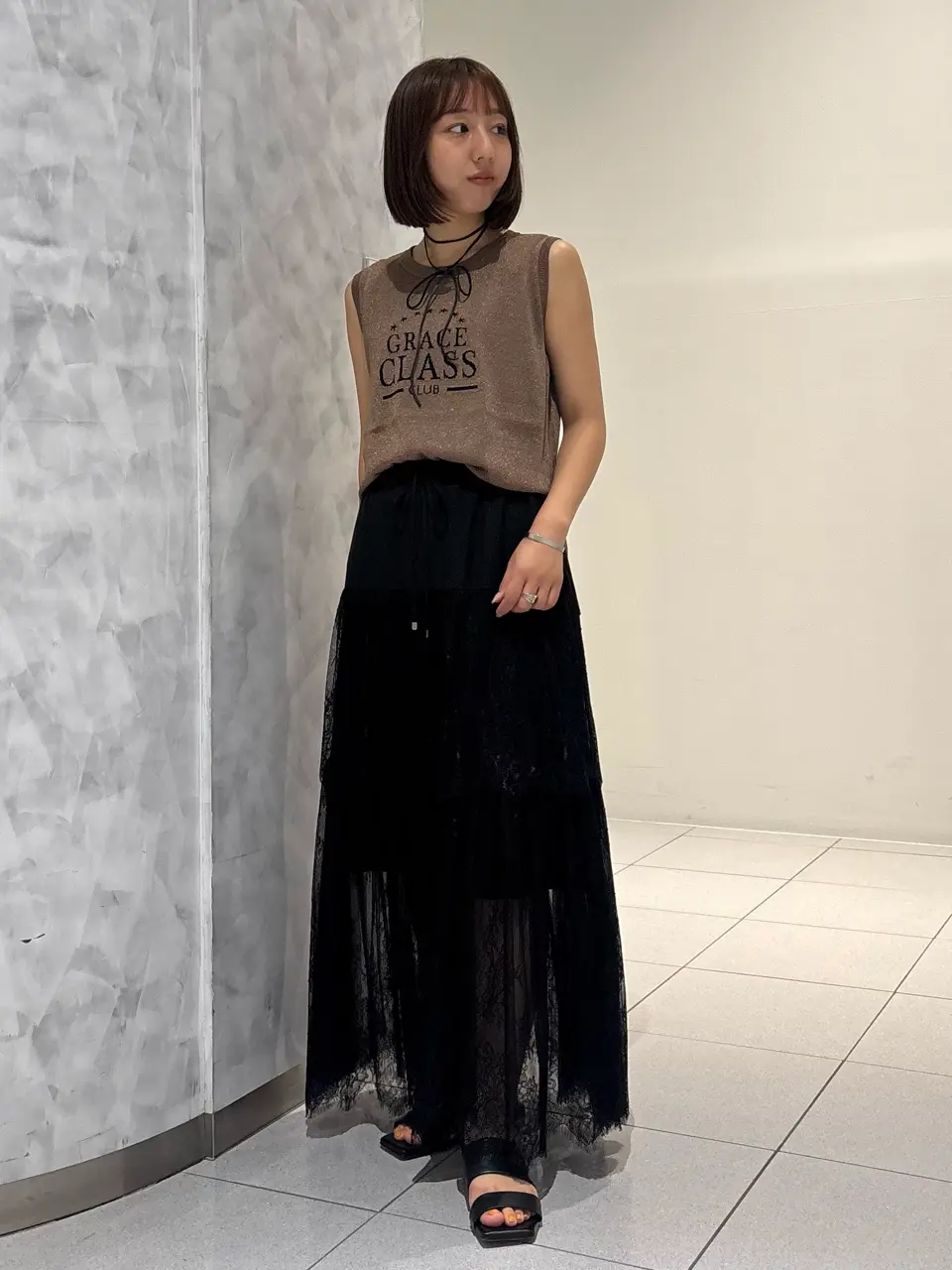 GRACE CONTINENTAL 岩永 春佳 コーディネート画像