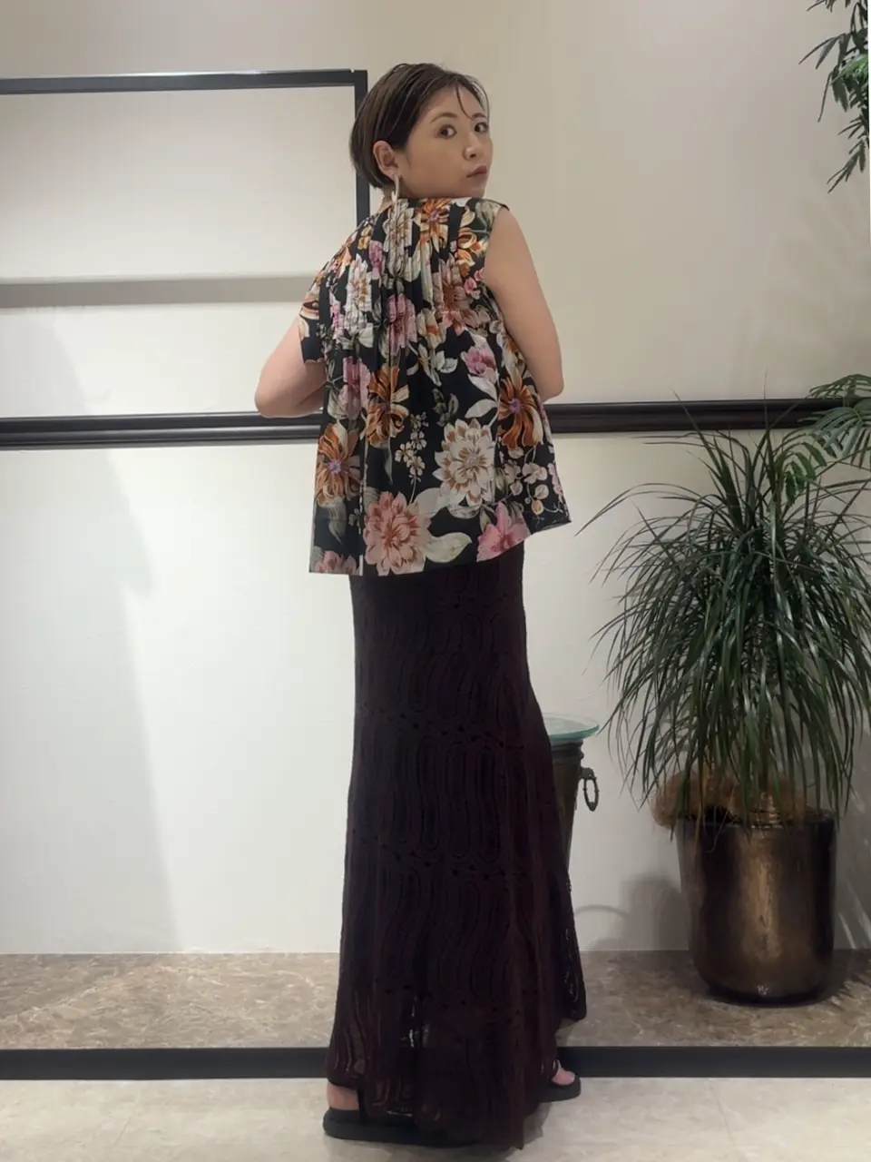 GRACE CONTINENTAL N.YURI コーディネート画像