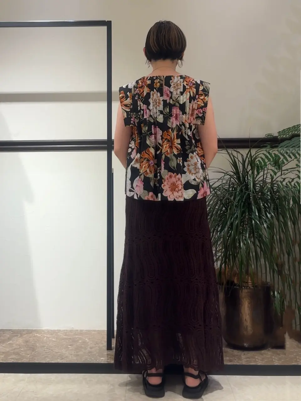 GRACE CONTINENTAL N.YURI コーディネート画像