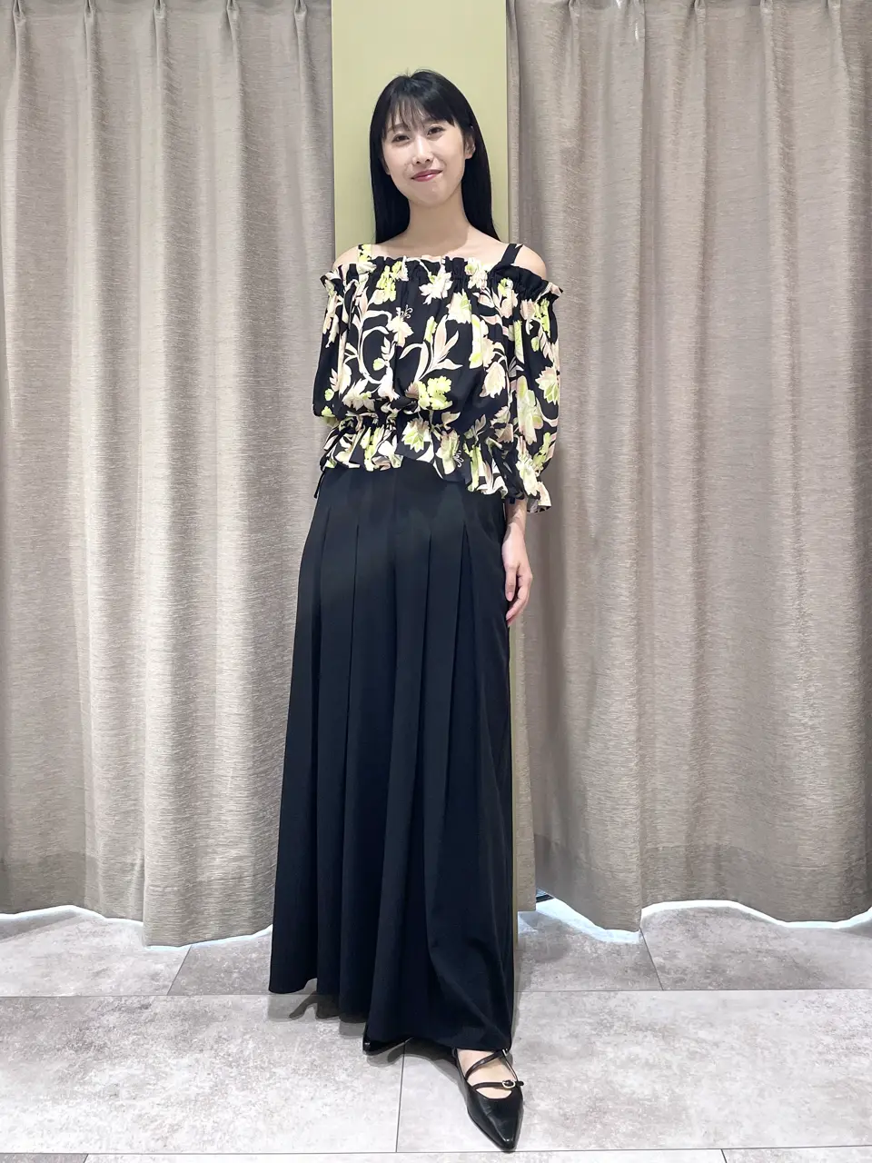 GRACE CONTINENTAL 端場　わかな コーディネート画像