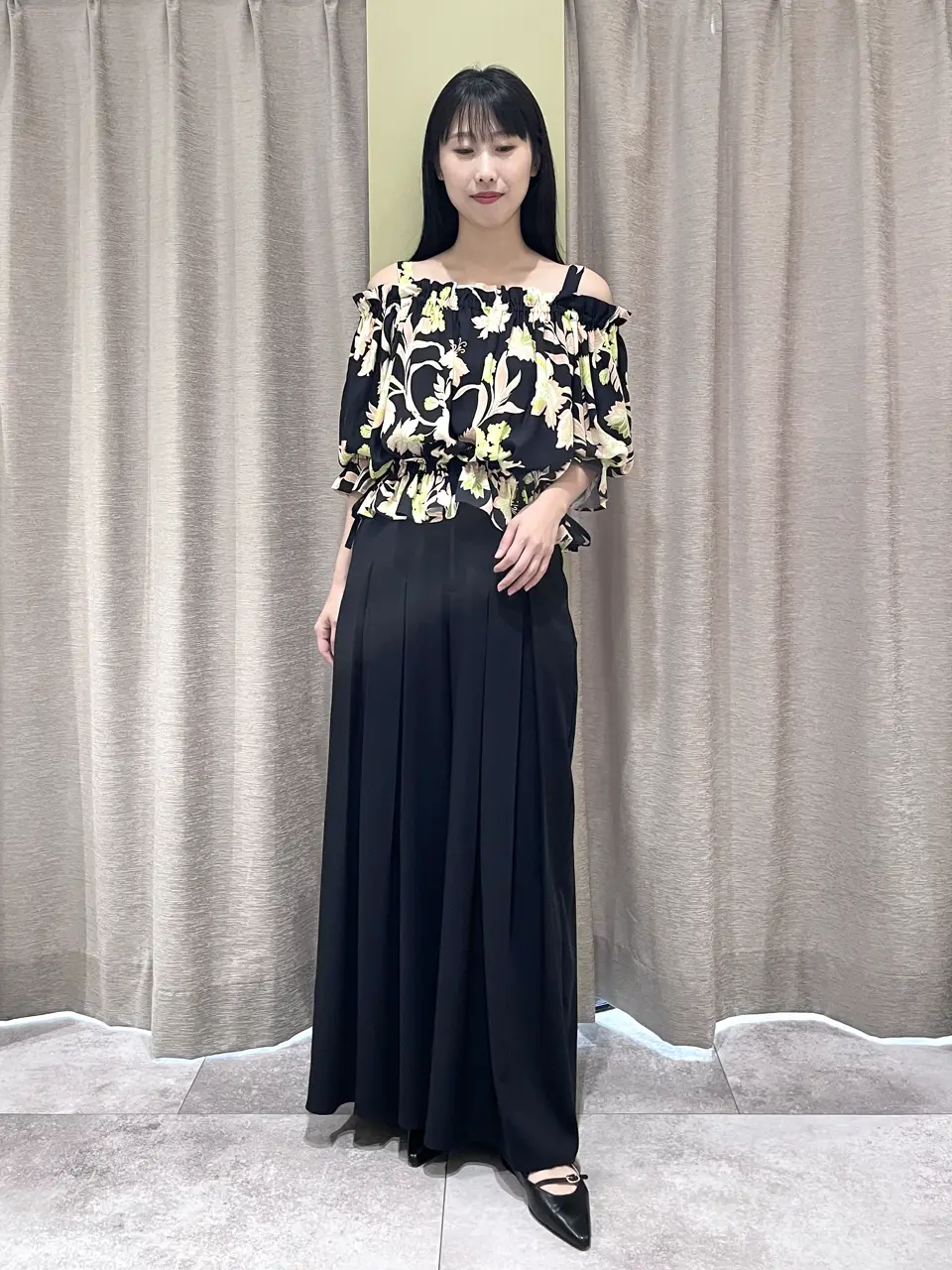 GRACE CONTINENTAL 端場　わかな コーディネート画像