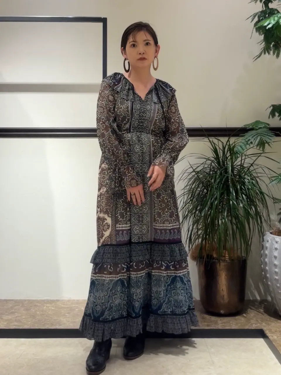 GRACE CONTINENTAL N.YURI コーディネート画像