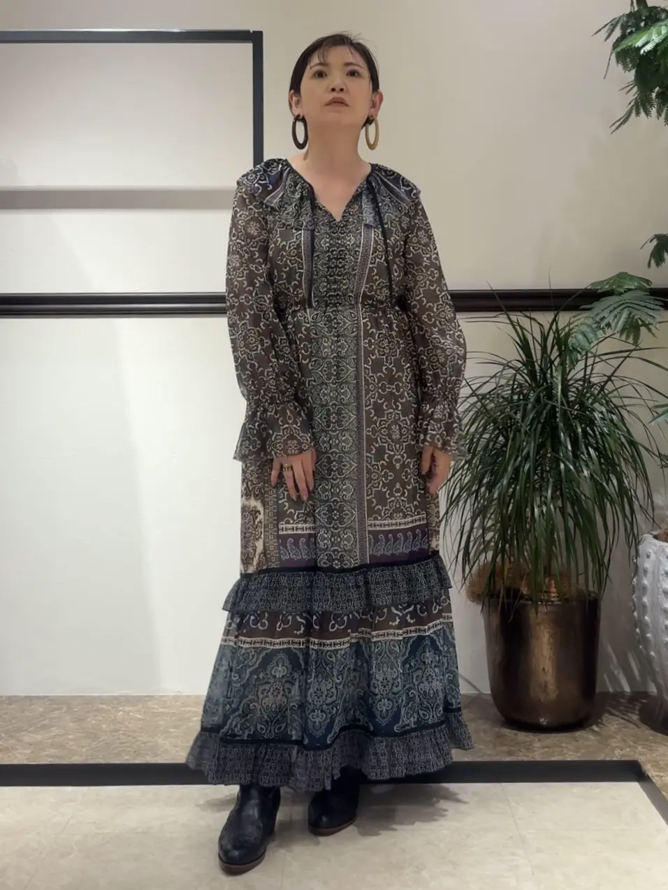 GRACE CONTINENTAL N.YURI コーディネート画像