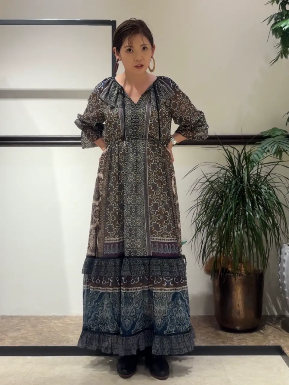 GRACE CONTINENTAL N.YURI コーディネート画像