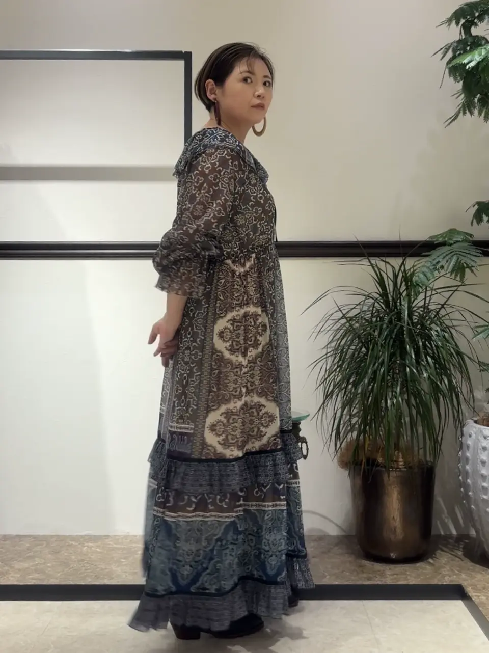 GRACE CONTINENTAL N.YURI コーディネート画像