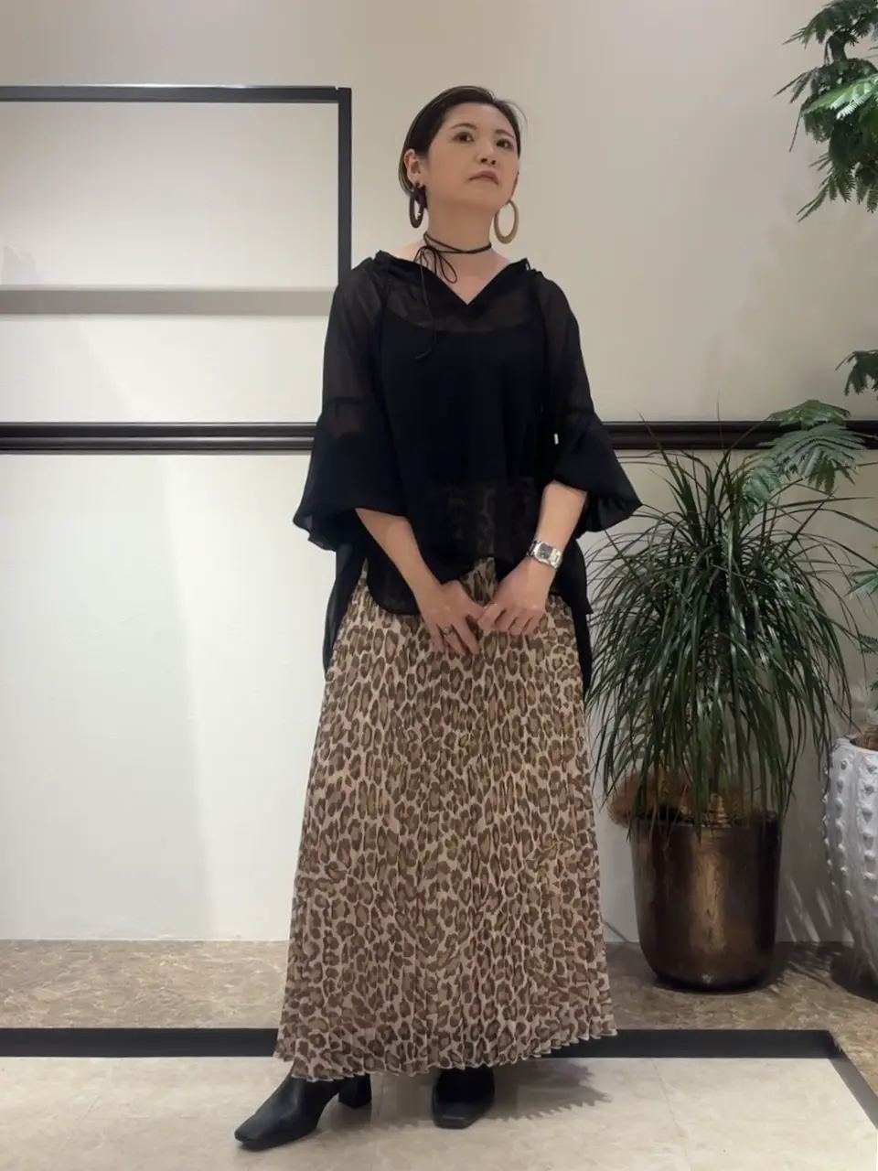 GRACE CONTINENTAL N.YURI コーディネート画像